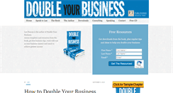 Desktop Screenshot of double-your-business.com